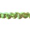 Belagio Sequin Trim, 1" Wide, Serpentine Design, 10-Yard Bolt, Lime